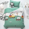 Bedding Sets 3Piece Children Set for Kindergarten Comforter Nursery Linen 231026