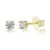 KMLHS032 925 Sterling Silver 3mm-8mm Moissanite Stud Diamond for Girls