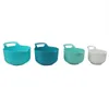 Bowls 4 Piece Plastic Nesting With Pouring Spout And Handle Salad Bowl Mixing