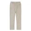 Męskie spodnie męskie bawełniane spodnie lniane jesień Nowy oddychalny stały kolor lniany spodnie fitness Street Suit s-3xll2403