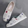 Freizeitschuhe für Damen, Kirsche, Ananas, Erdbeere, Wassermelone, Stern, Katzen, Schwarz, Weiß, Turnschuhe, modische Damen-Segeltuch-Loafer, Hausschuhe, Outdoor-Designer-Schuh