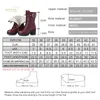 Boots Highheeled genuine leather women winter boots thick wool warm Military highquality female snow K25 231026