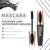Mascara QIC imperméable à l'eau fibre épaisse longue boucle Silicone brosse tête maquillage 4D contour Eyeliner femme cosmétiques 231027
