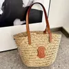 Triomphe Classic Straw Weave Raffia Celiny Shopper Beach Bag Luxury Designer Totes Handväska Weekend Womens Mens Fashion Cross Cross Body Shoulder Påsar Kopplingar