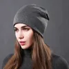 Beanieskull Caps Cntang Autumn Winter Beanie Cotton Hat For Women Fashion Men Hip Hop Casual Kvinnlig stickade skallies Bonnets Varma hattar 231027