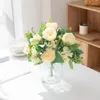 Fleurs décoratives 30cm mariage artificiel pivoine en soie année de Noël décoration vase pour la maison scrapbooking accessoires de mariée liquidation