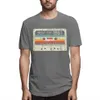 T-shirts pour hommes 40 ans en 1981 Arrivée Tshirt 40e anniversaire Cadeaux de cassette rétro coton vintage pour hommes Shirts266h