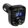 Outras peças de automóvel X8 FM Transmissor Bluetooth 5.0 Carro Mãos O Mp3 Player Adaptador Usb 22.5W Carregamento Rápido Tipo-C Carregador Rápido Modator Dhhri