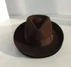 Breite Krempe Hüte Eimer Wolle Fedora Hut Unisex Filz Fedoras Erwachsene Mode Trilby Kopfbedeckung Mans Cap B8130 231027