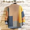 Mens Sweaters Luxury Fashion Knitted Cardigans Casual Trendy Streetwear Knitwear Coats Jacket