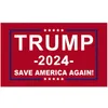 Banner Flagi 3x5fts Donald Trump Flag 2024 Banner Keep America Drop dostawa w ogrodzie Garden Extive Party Materia Dhpuw