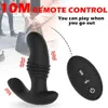 Vibrator Butt Plug for Men Prostate Massager Masturbators Woman Gay Dildo For Anal Vibrators Stretching Devices Sex Shop Toys 221215
