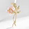 Spille YYSUNNY Vintage Perla D'acqua Dolce Bouquet Spilla Per Abbigliamento da Donna Gioielli Corpetto Pin Banchetto Festa di Compleanno Accessori
