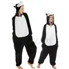 Pyjamas Animal Licorne Pyjamas Adultes Hiver Vêtements de Nuit Kigurumi Loup Panda Unicornio Pyjamas Femmes Onesie Anime Costumes Combinaison 231026