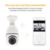 Verlichting IP Camera 2MP E27 Lamp Full Color Wifi Indoor Mini Tuya Smart Home Bewakingscamera Beveiliging Babyfoon Video huisdier Cam