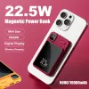 Magsafe Power Bank 22.5 W شحنة سريعة للغاية لـ Xiaomi Samsung Magnetic Batternal Battery Charger Plack Auxiliary Pack