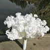 Flores decorativas flor de cerejeira flor falsa artificial pendurado flores para casa jardim casamento aniversário
