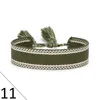 Bracelets de charme Amoureux Lettres européennes et américaines Tissées à la main Mode Simple Dragonne Bohème Main Corde Petit Bijoux Bracel