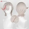 Catsuit Costumes Game Genshin Impact Fontaine Cosplay Wig Heat Resistant Synthetic Hair Child Lynette Lyney Anime Wigs