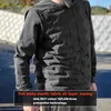 Jagdjacken Outdoor Herren Weiches Plüschgewebe mit wasserabweisender und kältebeständiger Luftschichtspleißung 22 Wt40 Pullover Baumwolljacke