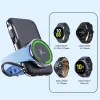 2 in 1 draagbare horloge-powerbank voor Apple Galaxy Watch-oplader Mobiele telefoon Externe batterij Mini Powerbank-hulpbatterij