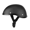 Motorcycle Helmets Protective Helmet Matte/Bright Black Bicycle Safety Solid Color Half Face For Mountain Bike