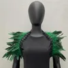 Kobiety dla kobiet wielokrotnie stylistyczne topy y2k tops gotycki czołg top maskaradę Halloween cosplay cosplay odzież na festiwale imprezowe Rave Crop Shall