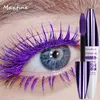 Mascara färgglad 5D -volym varaktig styling vattentät snabb torr blå lila curling förlänger lång ögonfrans silkförlängningskräm 231027
