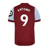 2023 2024 West Hams Futebol Jersey Final Praga Bowen Rice SCAMACCA Camisas de Futebol Homens Unidos Ward Prowse Antonio Fornals Paqueta Branco Terceiro 3º Lanzini