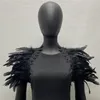 Kobiety dla kobiet wielokrotnie stylistyczne topy y2k tops gotycki czołg top maskaradę Halloween cosplay cosplay odzież na festiwale imprezowe Rave Crop Shall