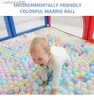 Baby Rail 100PCS Outdoor Sport Ball Colorful Soft Water Pool Ocean Wave Ball Baby Children Funny Toys Eco-Friendly Stress Air BallL231027