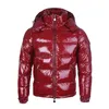 Diseño para hombre abajo Parka chaqueta de invierno para mujer abrigo de moda al aire libre marca con capucha abajo chaqueta cálida tamaño S-3XL
