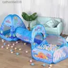 Baby Rail 3 w 1 Baby Playpen Ball Pit Dry basen z piłkami Portable Baby Playground Baby Ball Basen Basen Basen Piłki Dzieci Parkl231027