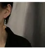 Orecchini pendenti Moda Lunga Goccia da donna Delicata Premium Sensazione rossa Nicchia Acero Zirconi Fili per le orecchie Gioielli autunnali e invernali