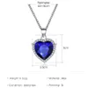 Pendentif Colliers Sumeng 2021 Nouveau Titanic Coeur De L'océan Bleu Amour Pendentif Collier Pour Femmes Hommes Bijoux Cadeau Drop Livraison Dhgarden Otpju