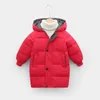 Down 212y Rus Çocuk Çocukları Dış Giyim Kış Giysileri Genç Erkek Kızlar Cottonpadded Parka Paltalar Sıcak Uzun Ceketler 231026