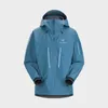 Designer ActiveWear Arcterys Jacket Outdoor Clothing Herr Series Alpha SV Gore-Tex Men's Charge Jersey Serene/Jinghai Blue L WN-XPDB