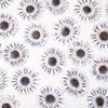装飾的な花4-5cm/12pcs本物の菊のプレスフラワーペタルdiy絵画絵画芸術的な乾燥素材