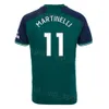 2023-24 Club 21 Vieira Soccer Jersey 11 Martinelli 9 Jesus 6 Gabriel 2 Saliba 29 Havertz 4 White 41 Rice 7 Saka 8 Odegaard 14 Nketiah Football Shirt Men Młodzież Asenna