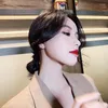 Orecchini a bottone 2023 Corea che vende gioielli di moda squisito piccolo intarsio in rame zircone design della personalità fiore per le donne