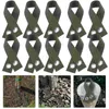 Garden Decorations 10pcs Fixing Stump Straps Tree Nylon Plants Support With Grommets