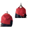 Sjaals Handgehaakte sjaal voor dames Sjaal Hoed Mode Zachte Cape Outdoor Casual Capuchon Winddicht Ademend Hoofddeksel