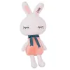 Christmas Decorations New Stuffed Plush Animal Toys Shy Bunny Animated Dolls Boys Girls Brithday Gifts 3 Styles 50cm
