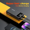 50000mAh Power Bank 66W Container Super Fast Charging Portable Powerbank for Huawei iPhone14 Xiaomi External Battery Charger New