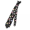 Bow Ties Penguin Tux Men Women Necktie Silk Polyester 8 Cm Wide Neck Tie For Mens Shirt Accessories Cravat Business