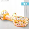 Baby Rail Stor spädbarns bollgrop med Crawl Tunnel Portable Baby Playpen med korg vikande havskulpool camping tält leksaker för barnl231027