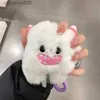 Animali di peluche ripieni Ciondolo per bambola Bella morbida ragazza carina Ciondolo in peluche Molto ricercato Necessario Portachiavi decorativo Yeti Zaino Accessori CiondoloL231027