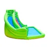 Tobogãs infláveis de pista dupla com piscina Rocky Mountain Ultra Croc Water Park Castelo para crianças Brinquedos infantis Playhouse Brincar ao ar livre divertido aniversário pequenos presentes