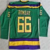 Maglie da hockey personalizzate Film vintage 96 Charlie Conway Hockey 8 Teemu Selanne 9 Paul Kariya 99 Banks 44 Reed 21 Portman Bombay Goldberg Jersey CCM Personalizza qualsiasi nome