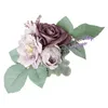 Vattenflaskor Bröllopsdekorationer Flowers Cake Centerpieces Decorative Satin Artificial Table Banket